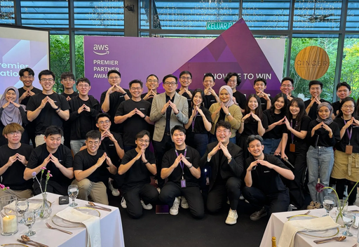 The Axrail team celebrating AWS Premier Partner status